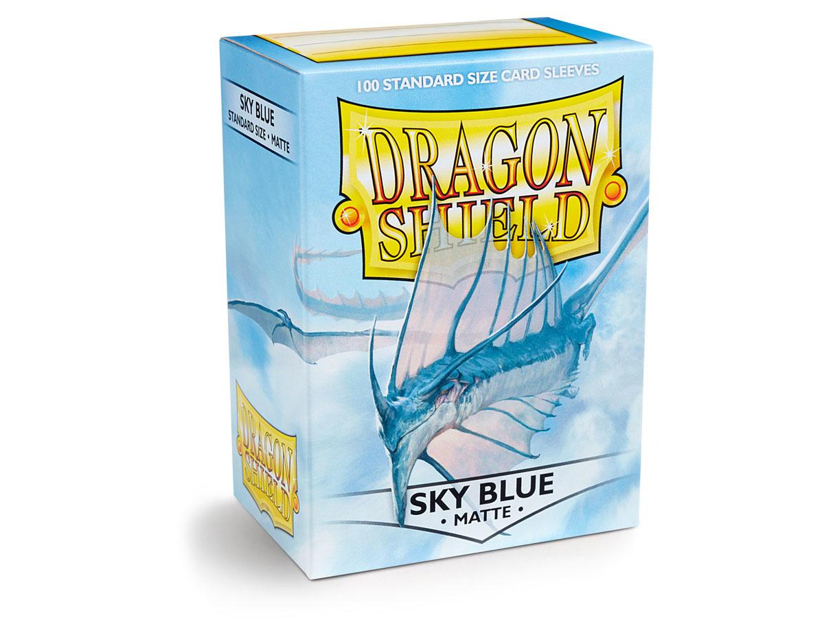 Dragon Shield Sleeves: Matte Sky Blue (100ct) RETIRED